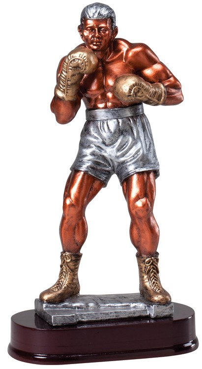 Boxer, Multi-Color Large Statuette, 12-1/4" 1