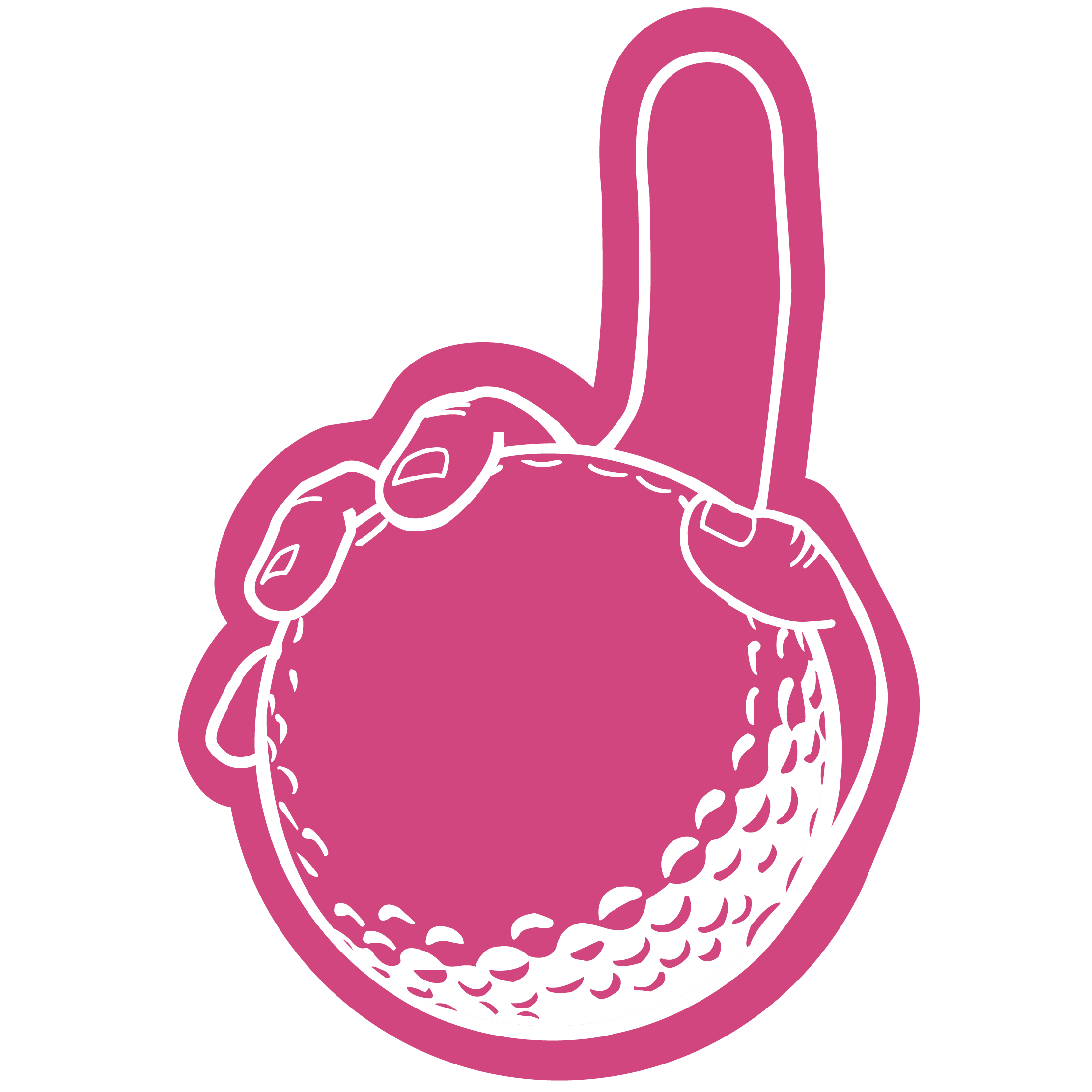 Golf Ball Hand 15