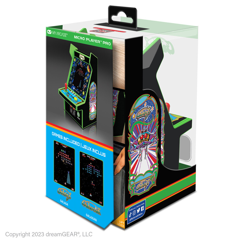 Galaga ™ Micro Player™ by My Arcade® 9