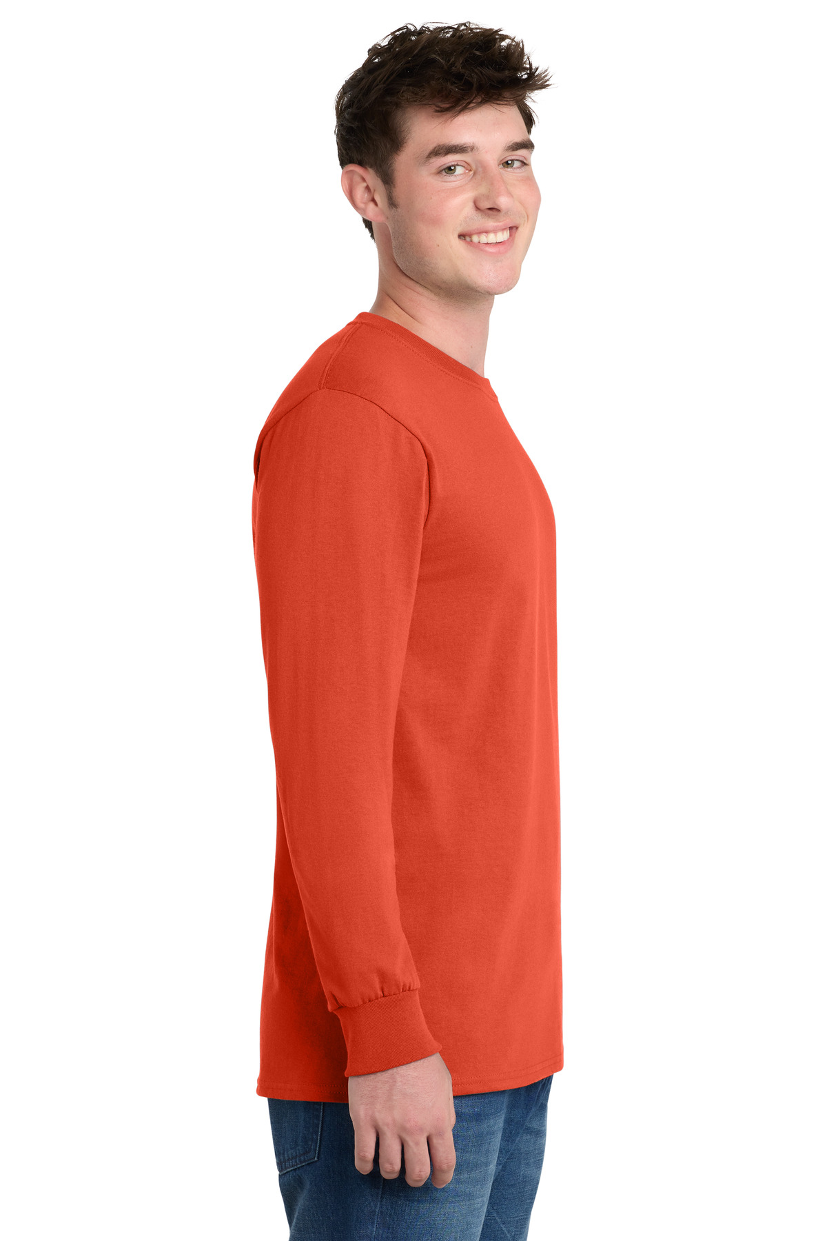 Port & Co Tall Long Sleeve Essential Tee. PC61LST 192