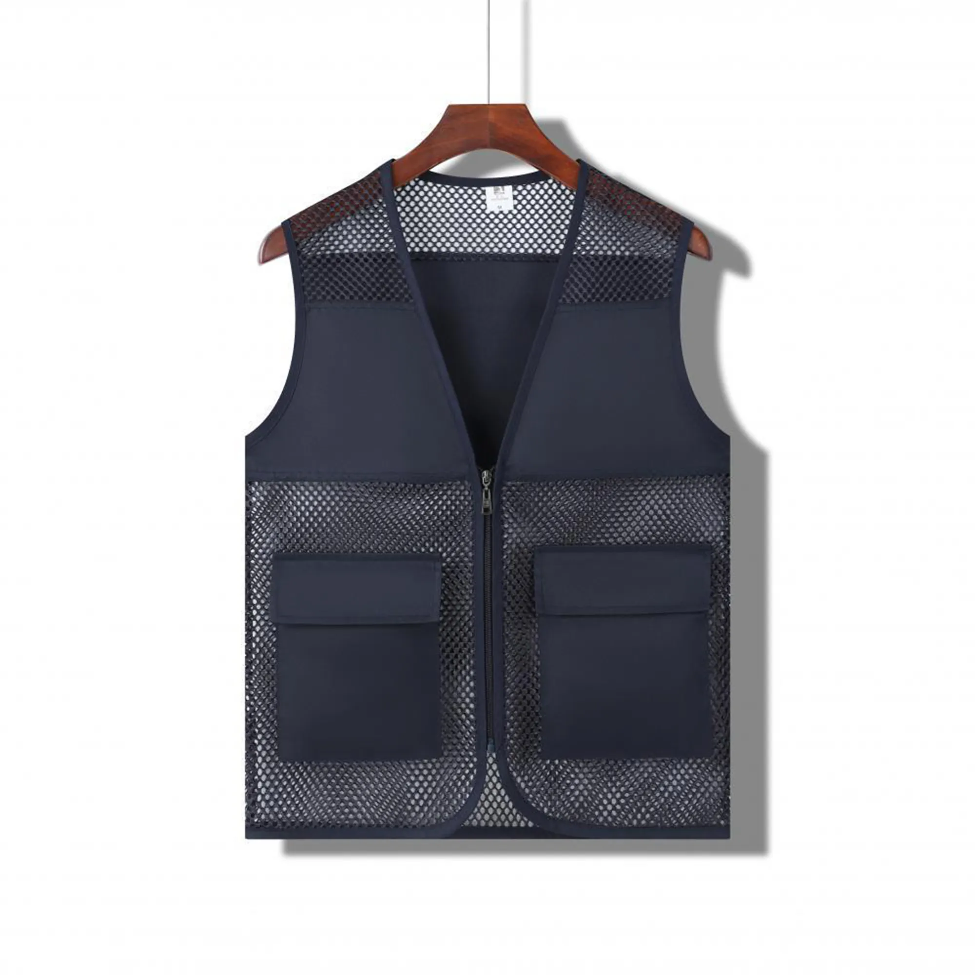 MOQ20 Mesh Vest Summer Volunteer Workwear 8
