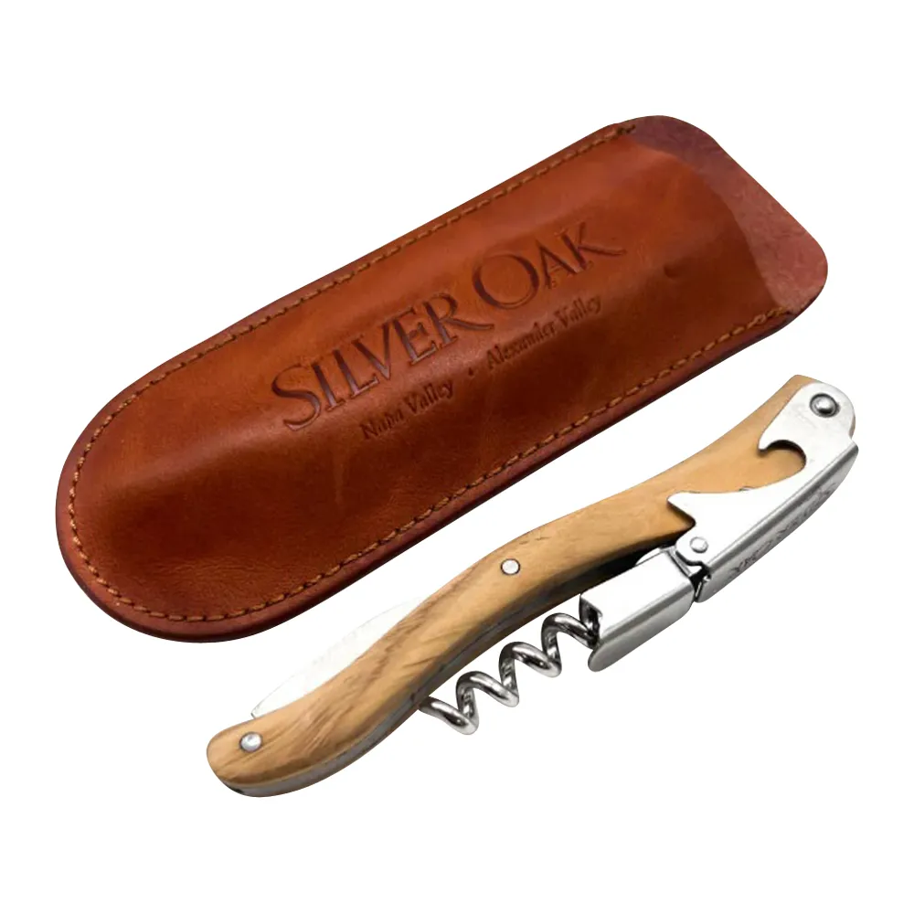 Leather Corkscrew Gift Sleeve 3