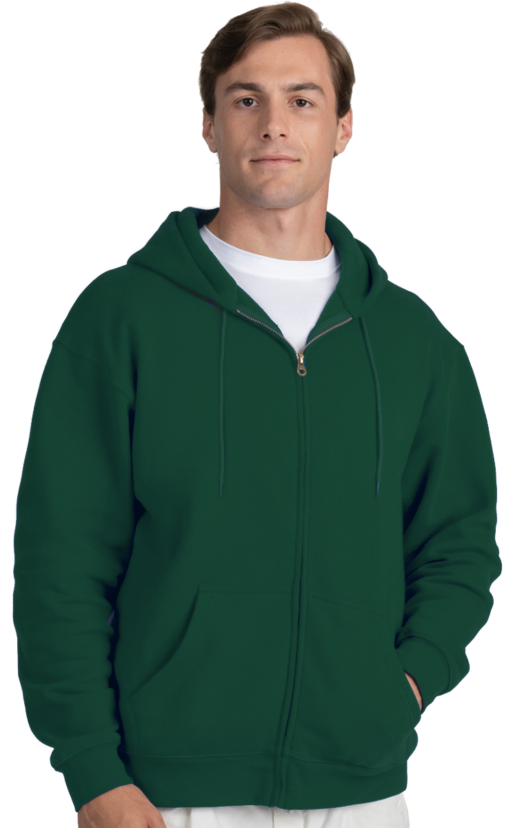 Adult Zip Front Hoodie 20