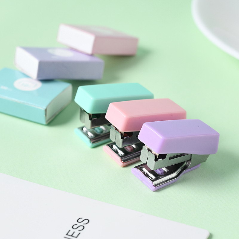 Macaron Color Stapler 4