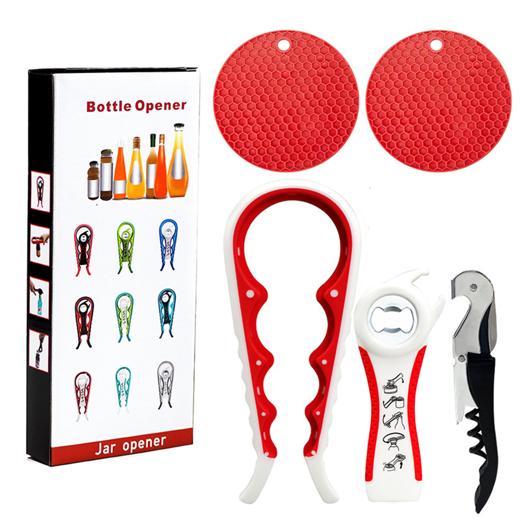 5 Pack Bottle Opener 6