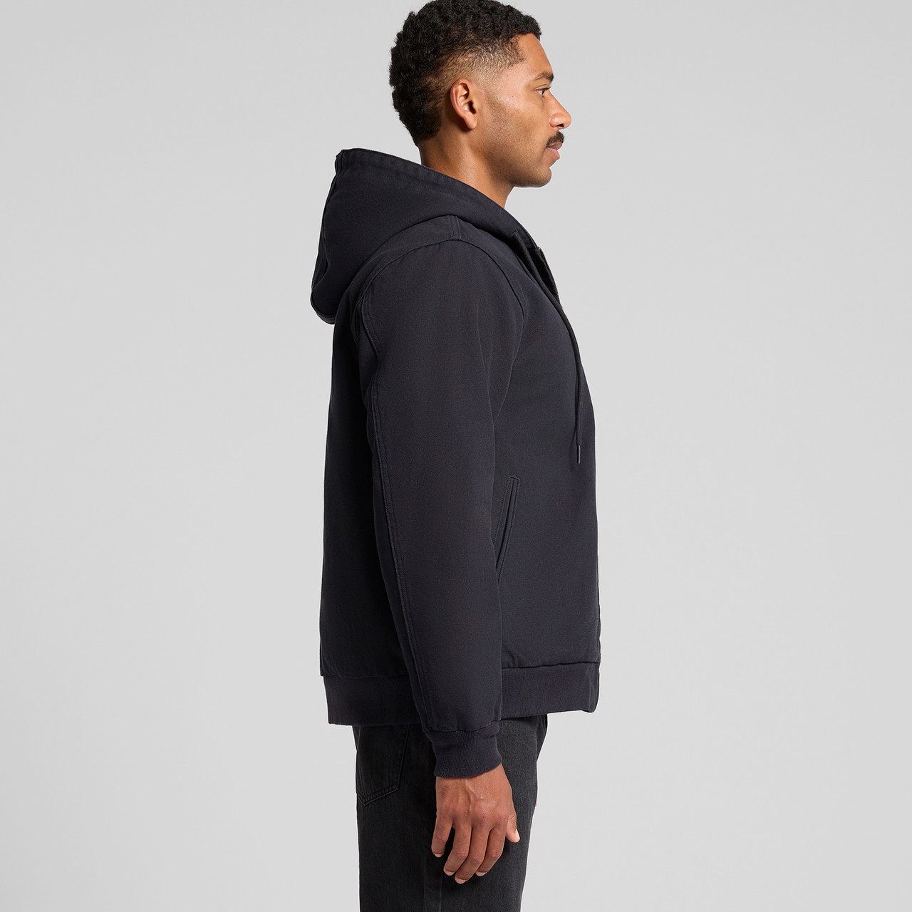 Canvas Bomber Hood Jacket | 5532 6