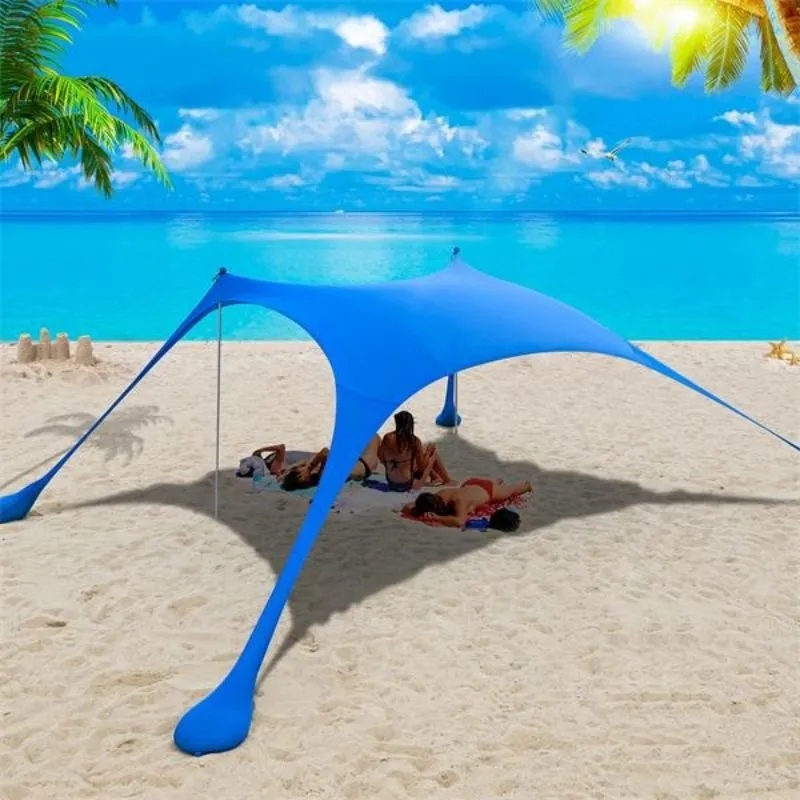 Beach Tent Sun Shade For Camping Trips 14