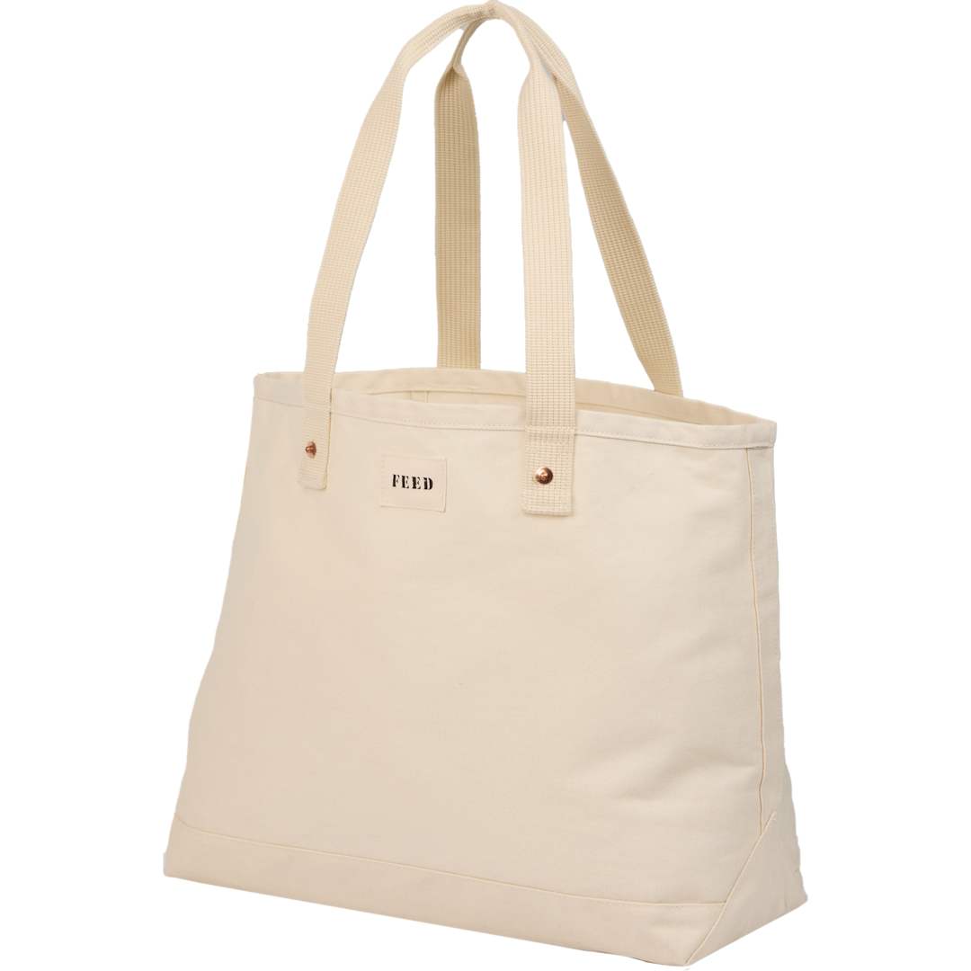 FEED Organic Cotton Weekend Tote 78