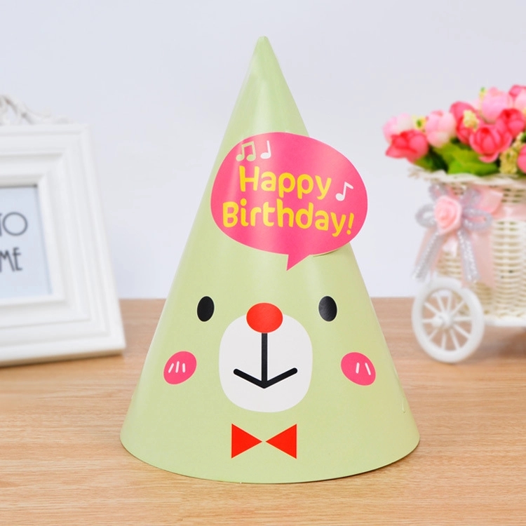 Birthday Party Kids Game Hat & Cake Celebration Decoration 4