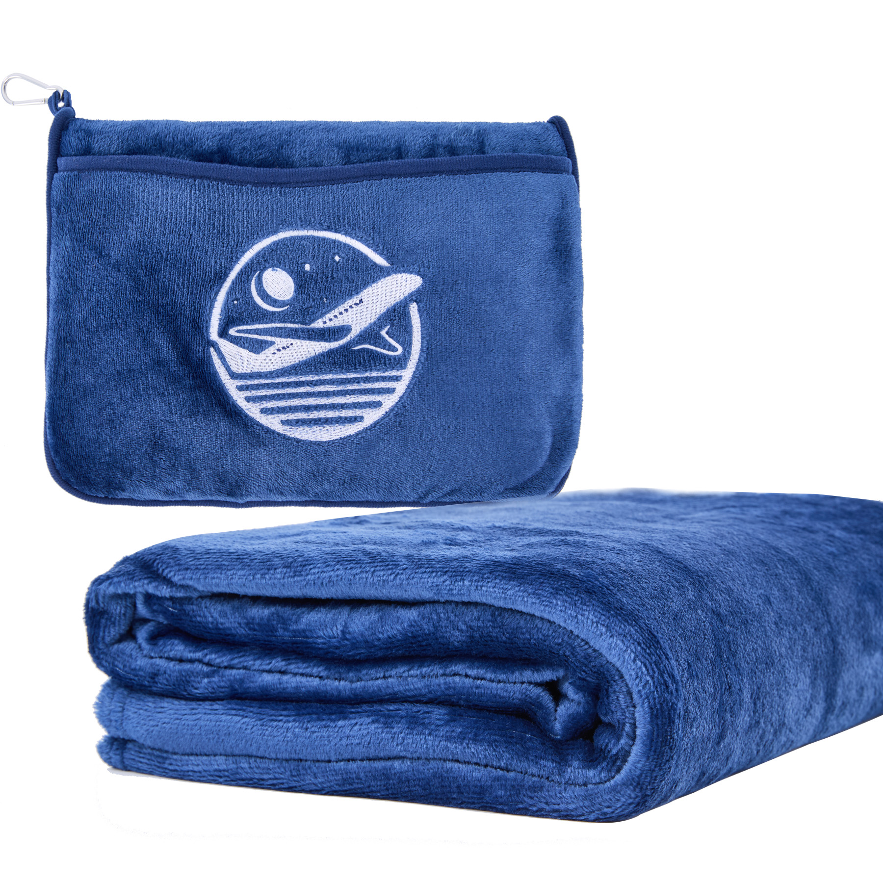 Plush Flannel Travel Blanket & Pillow Combo 6