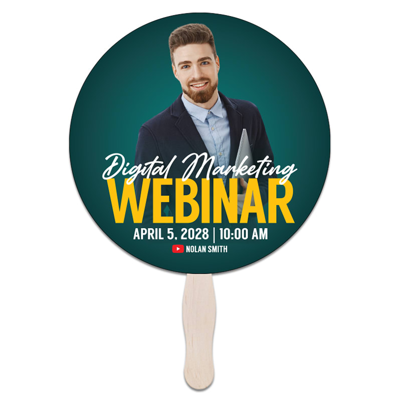 Circle Hand Fans 10