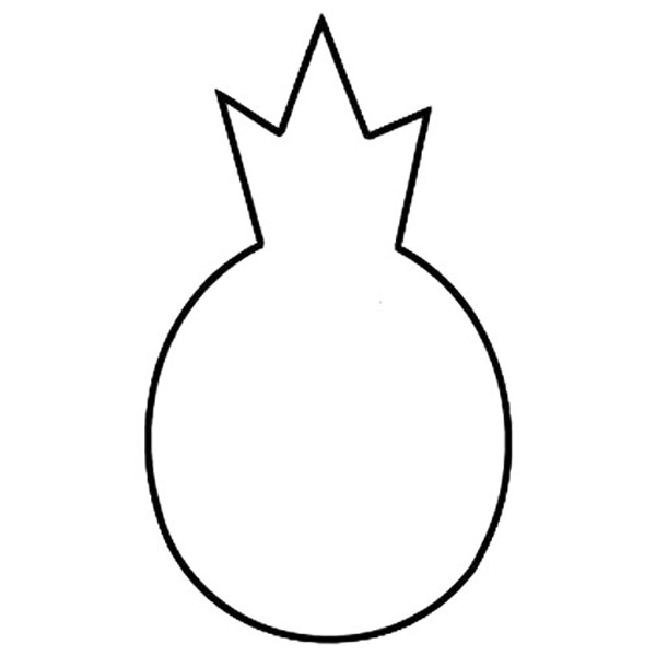 Magnet - Pineapple - Full Color 1