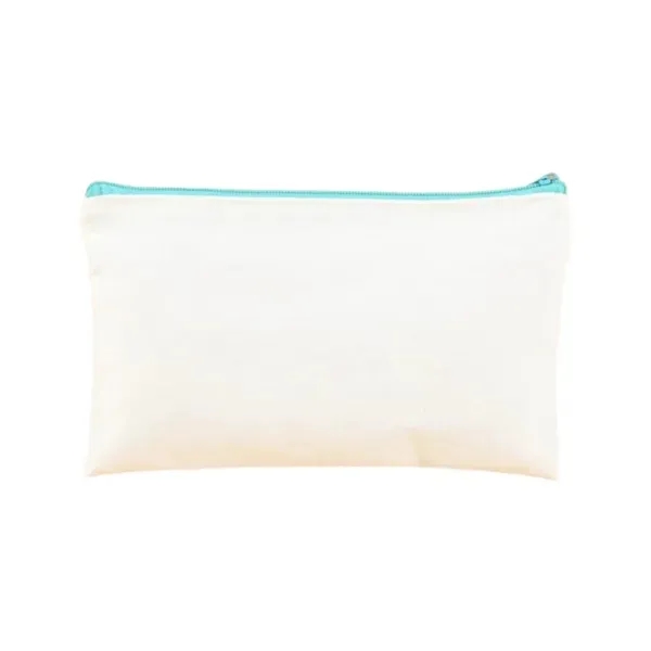 Eco-Friendly Canvas Zip Bag - Sustainable Reusable Pouch 3