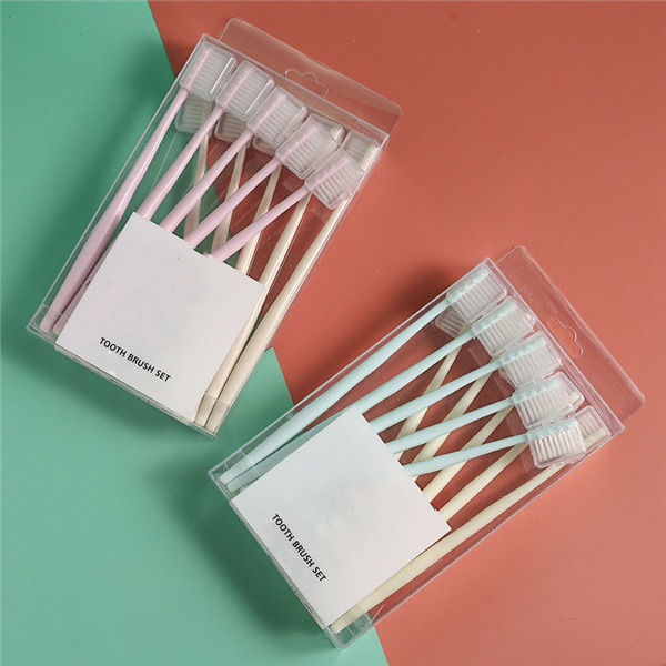 Bamboo Charcoal Macaron Toothbrush 2
