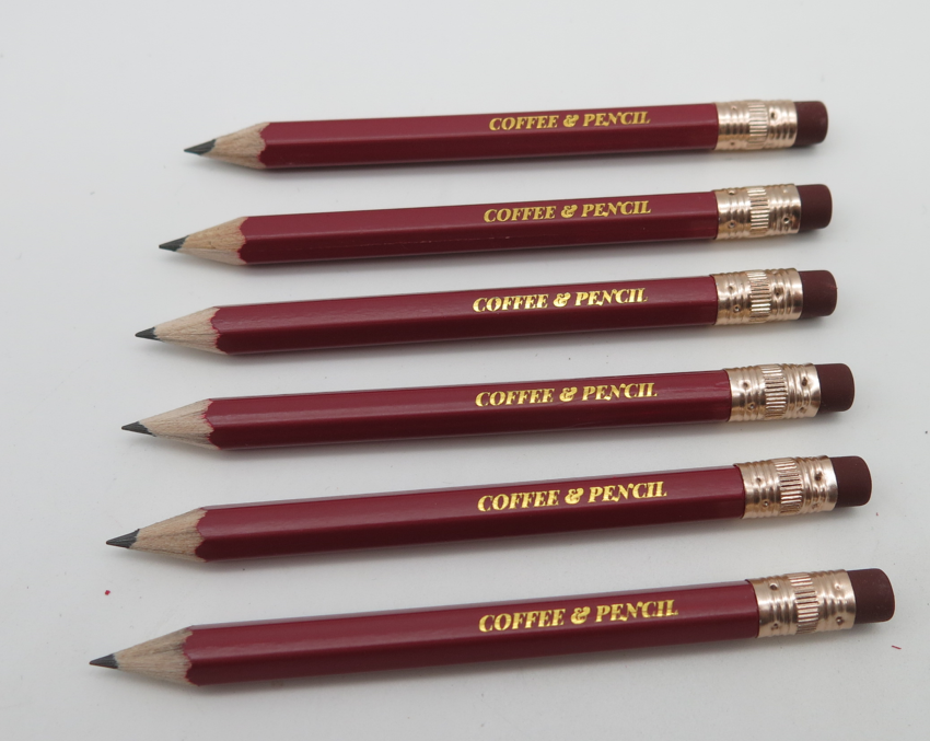 Hex Pencils with Erasers 2
