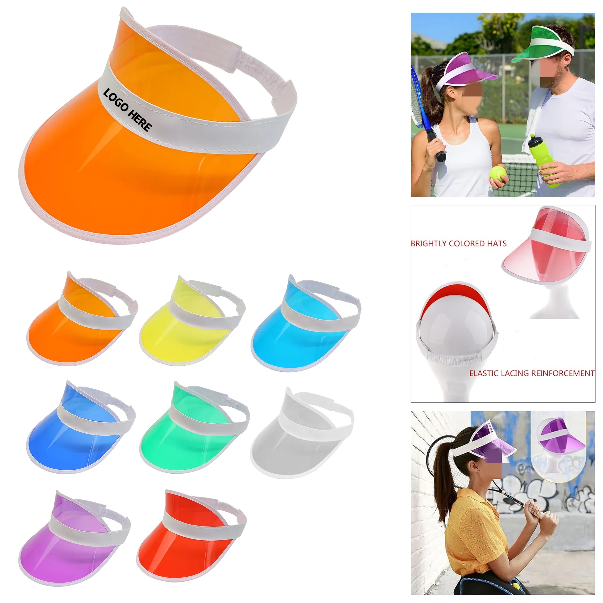 PVC Sun Hat with UV Protection 6