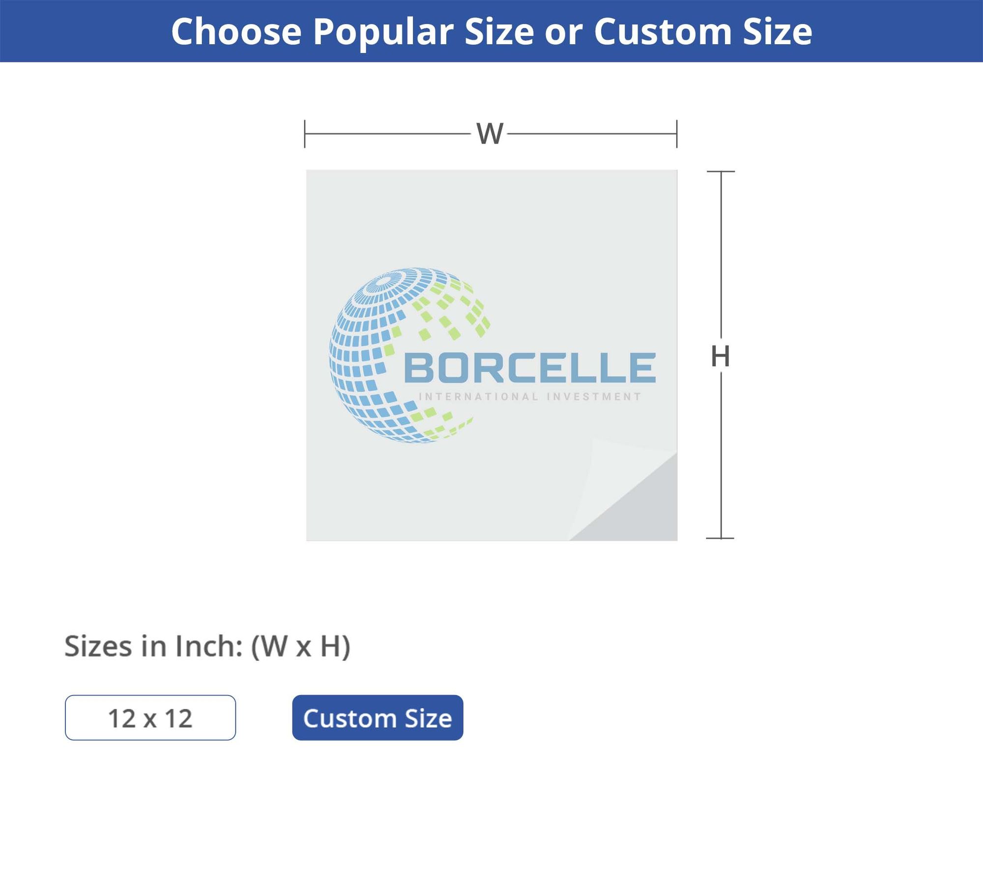 Clear Front Adhesive Decals (12" x 12") 7