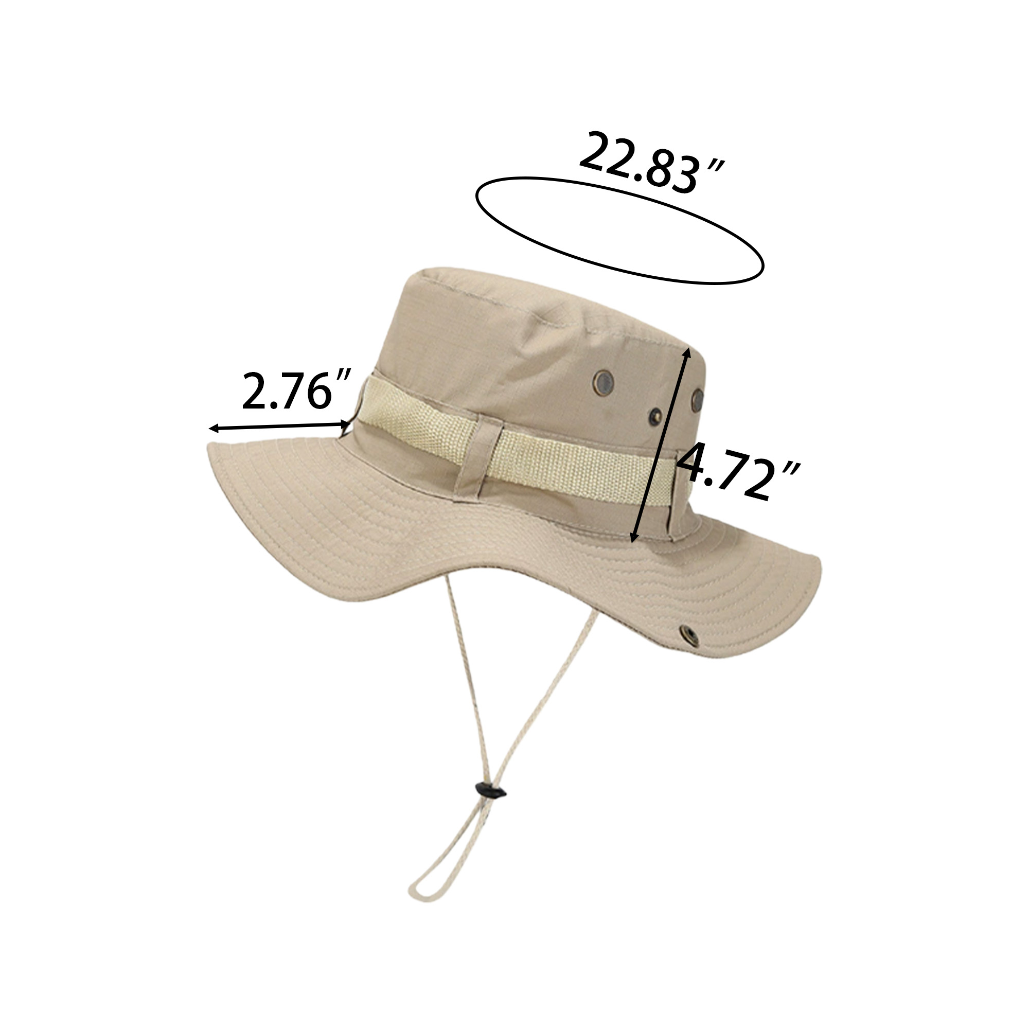 Custom Logo Outdoor Sun Hat 3