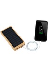 Bamboo 10,000mAh Solar/Wireless Powerbank 5