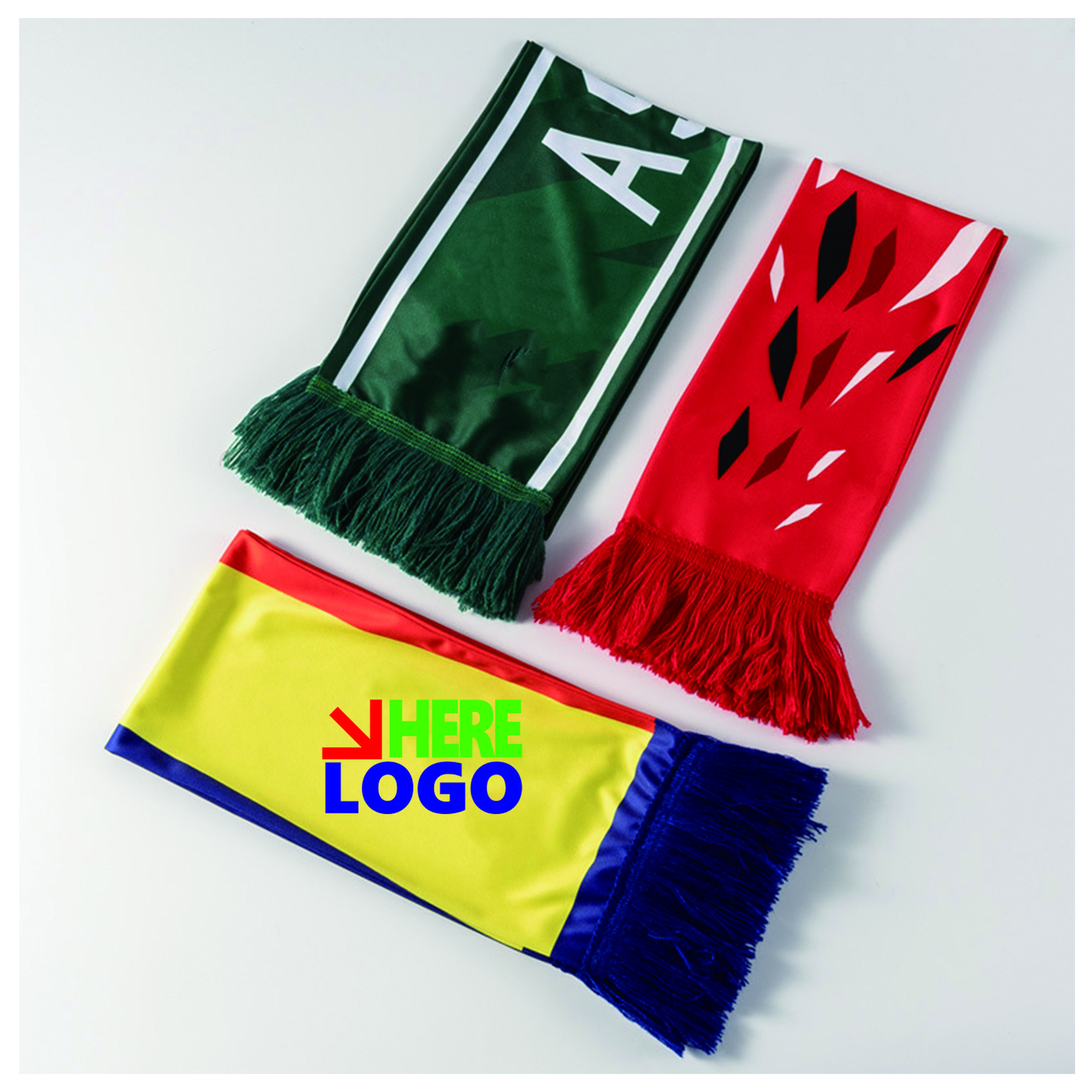 Polyester Scarf with Custom 2
