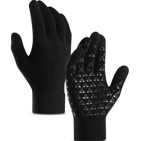Winter Elastic Knit Touchscreen Gloves For Adults 6