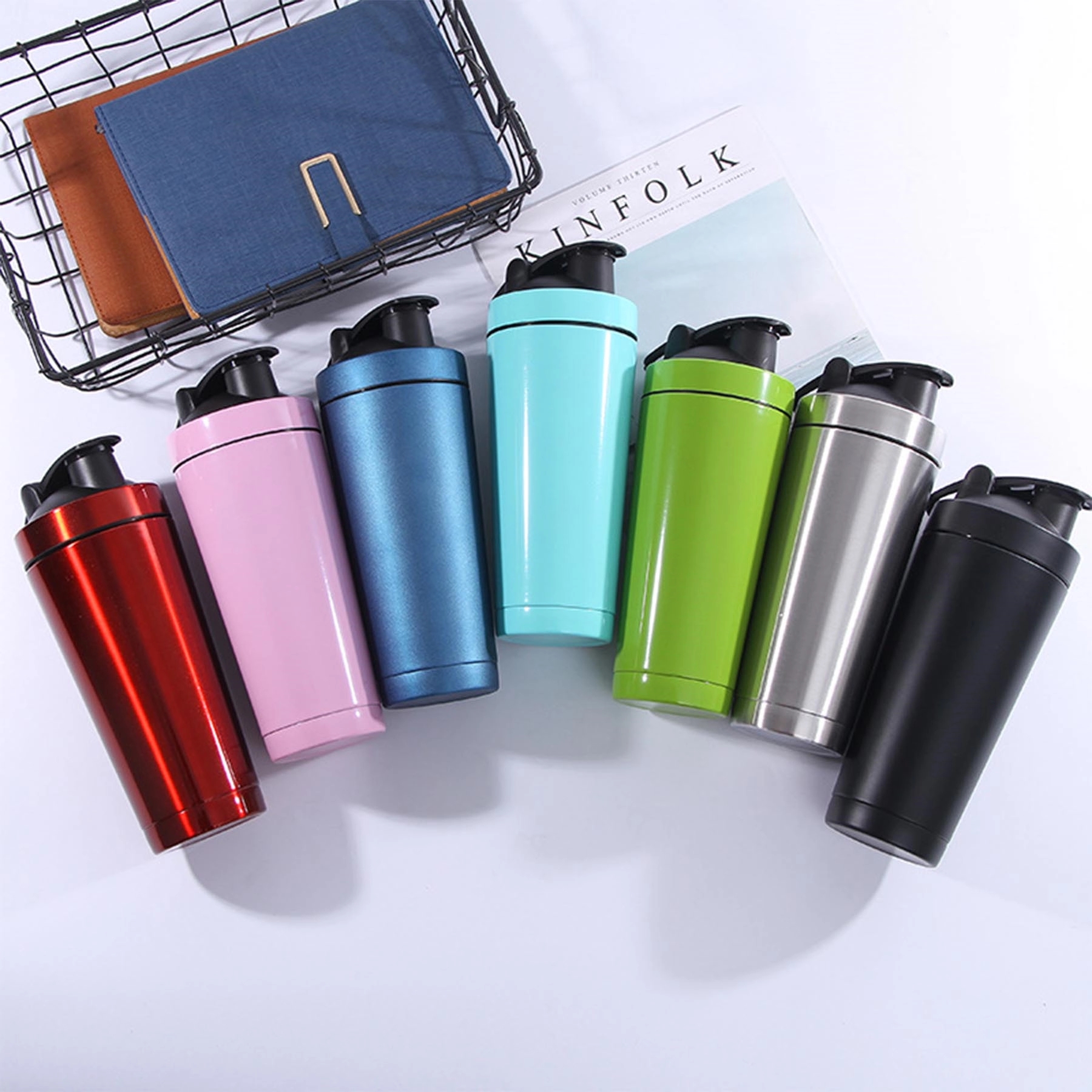 Insulated Stainless Steel Sports Shaker Bottle 3