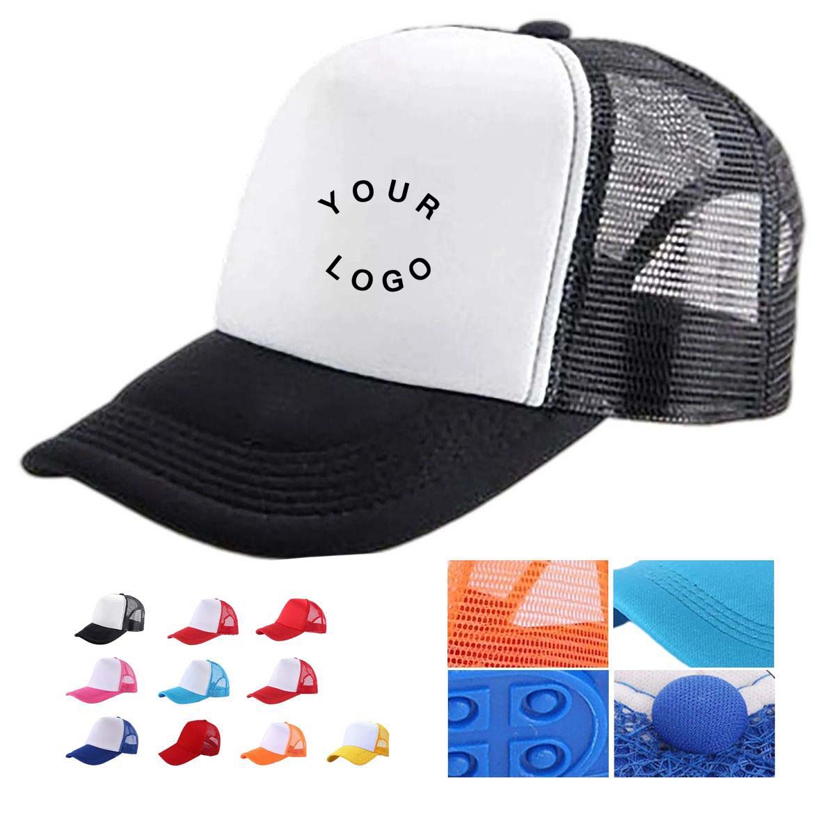 Unisex Mesh Cap for Breathable Summer Sun Protection 3