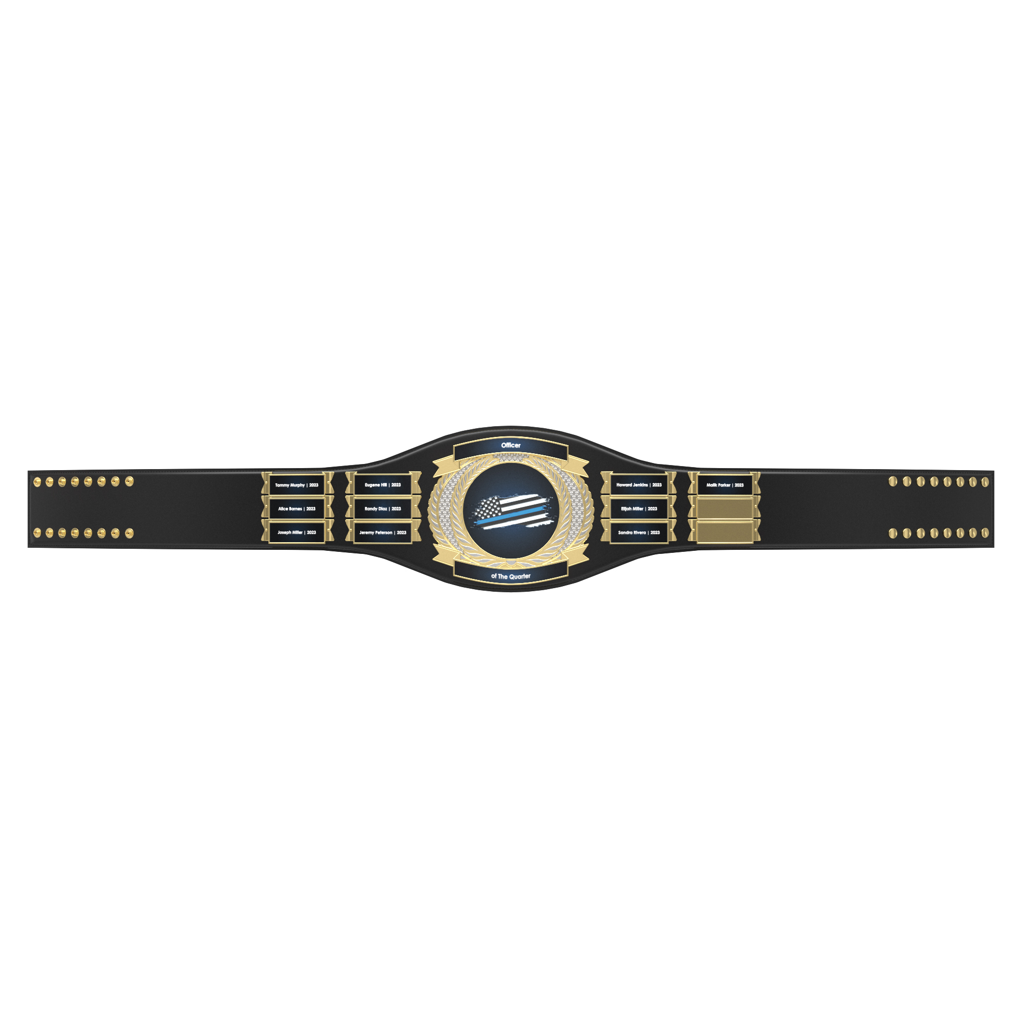 Express Vibraprint® Perpetual Championship Award Belt 16