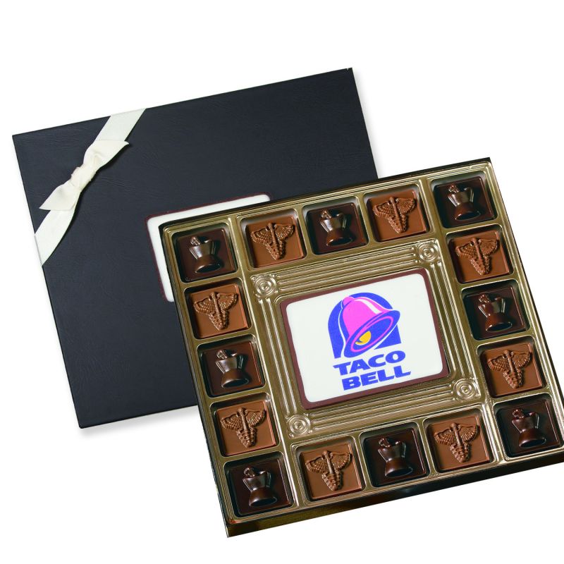 Luxe Medium Chocolate Squares Gift Box 1