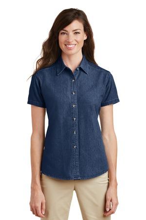 Women's Short Sleeve Value Denim Shirt