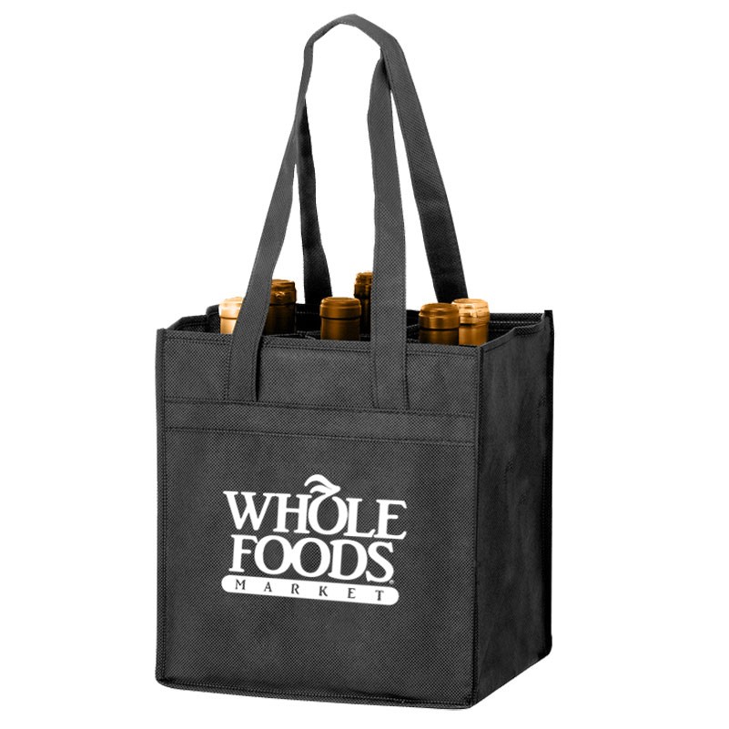 6 Capacity Wine Bag Bottle Holder 1