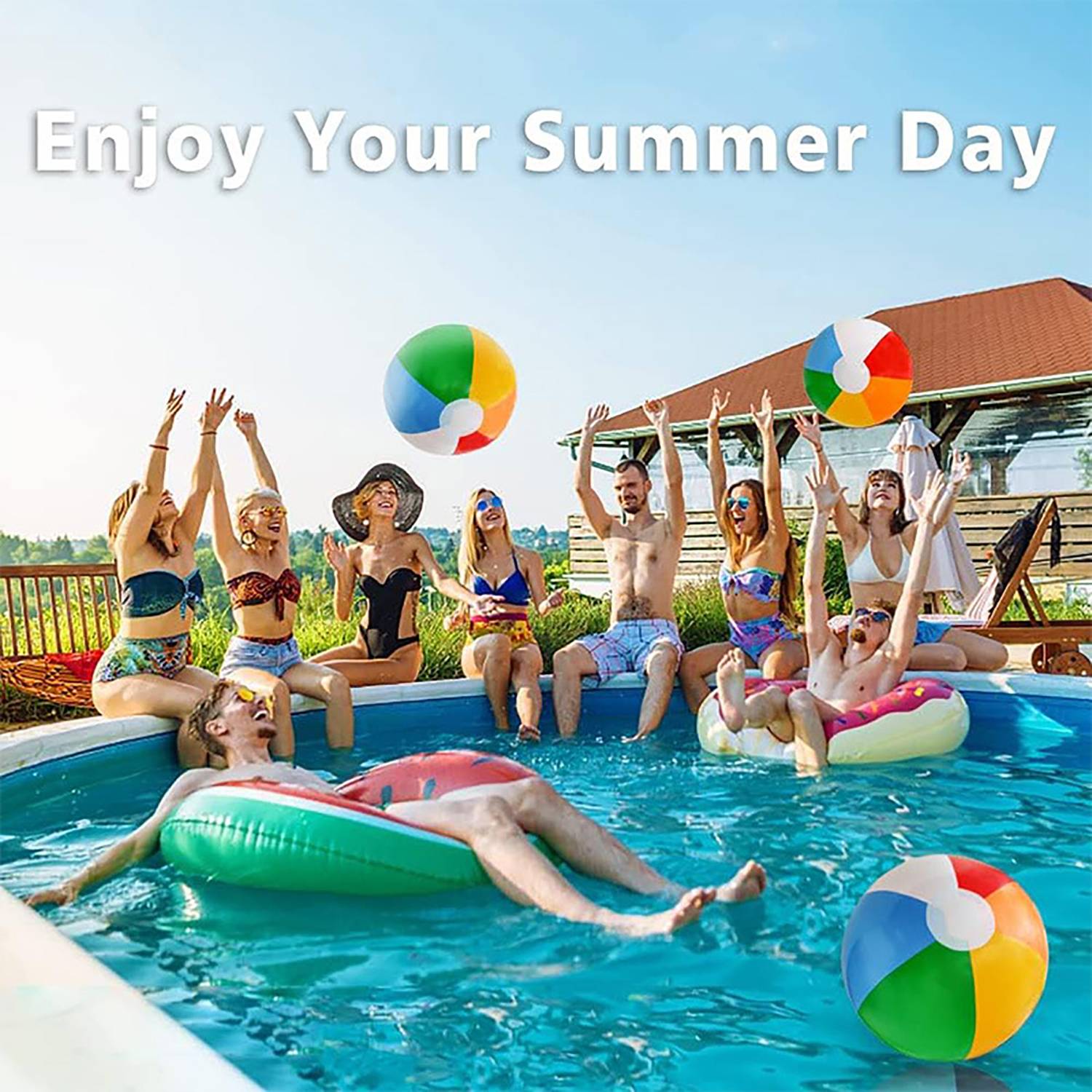 Children's Beach Ball – Summer Water Fun Toy for Kids 7