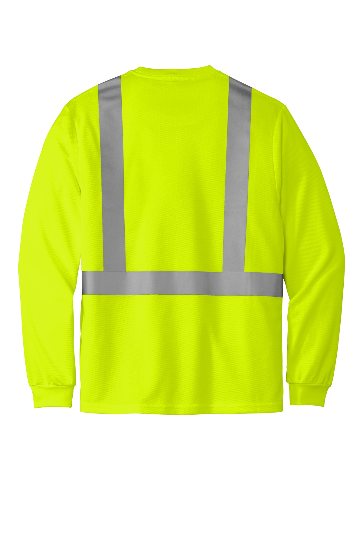 CornerStone ANSI 107 Class 2 Mesh Long Sleeve Tee. CS201 12