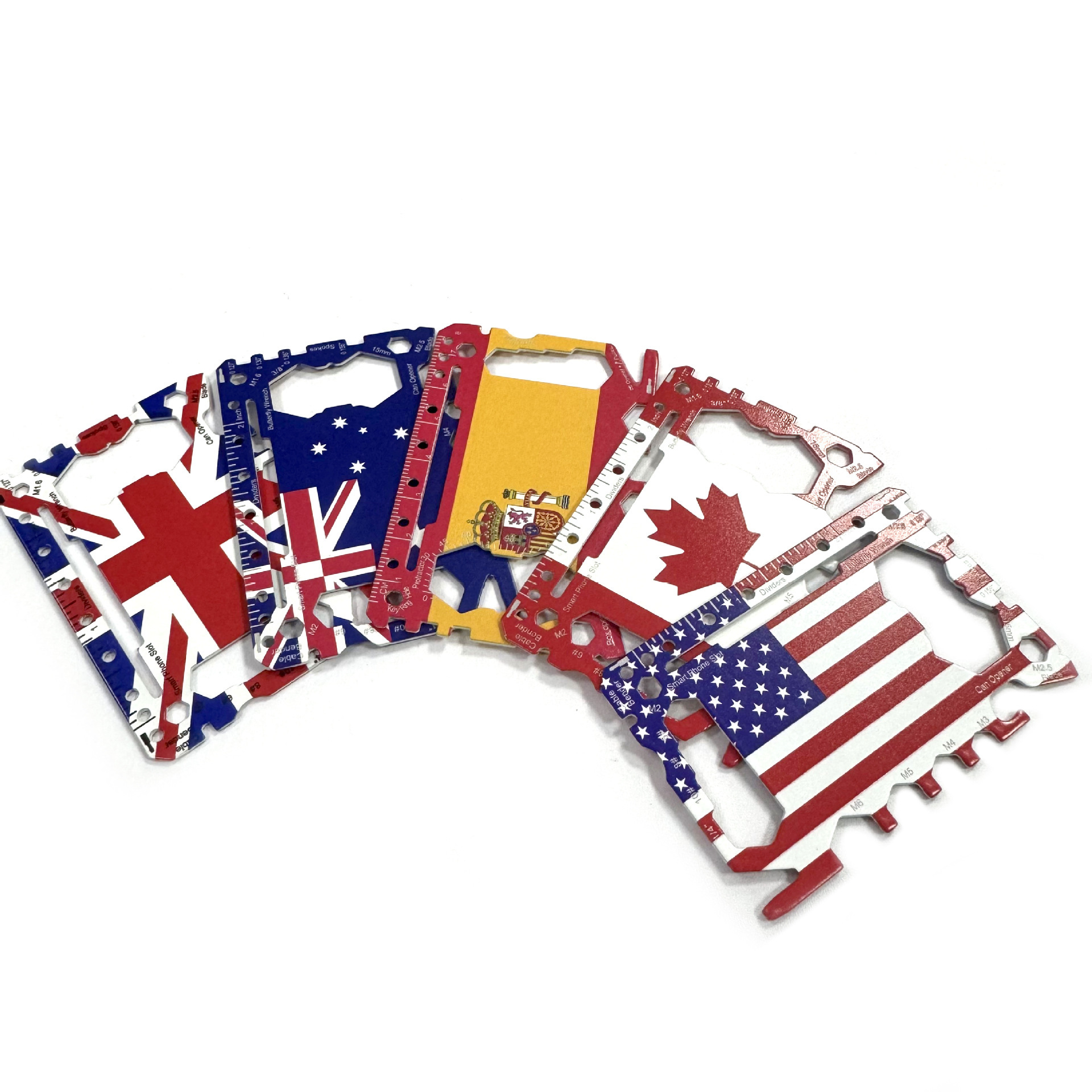 Credit Card shaped Color Multi Tool 2