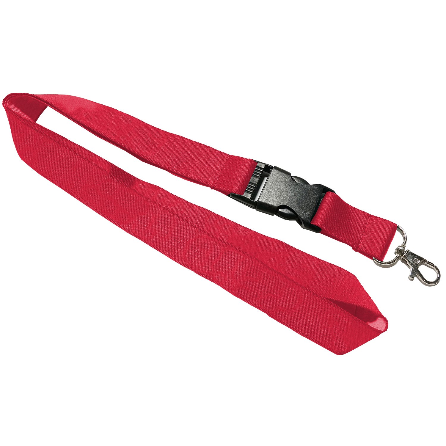 1" Woven Lanyards with Detachable Buckle Release 24