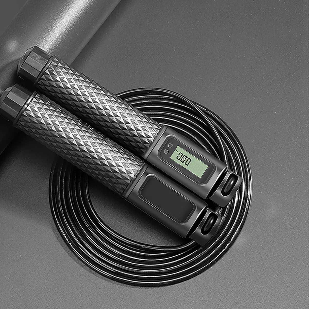 Cordless Weighted Smart Counting Dual-Purpose Jump Rope 4