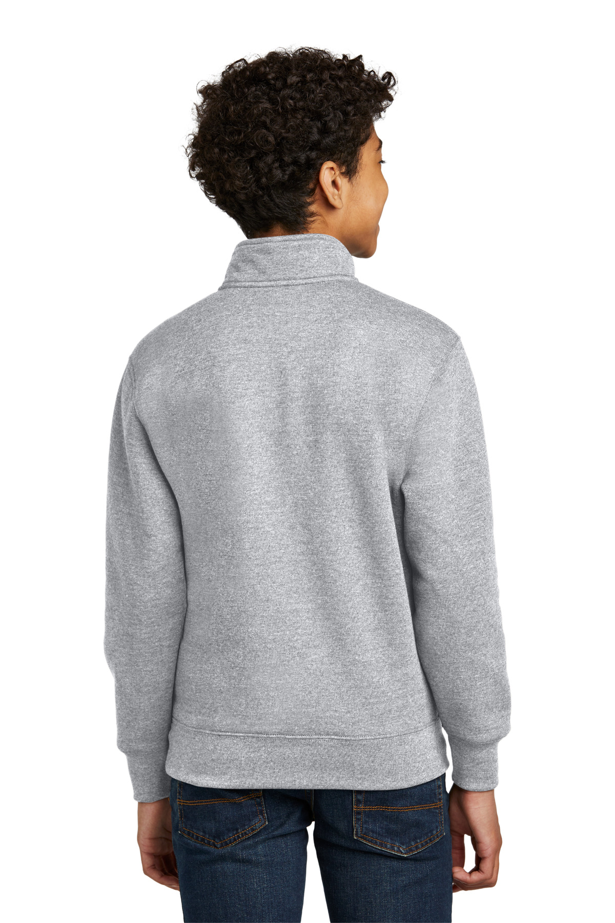 Port & Company® Youth Core Fleece 1/4-Zip Pullover Sweatshirt 19