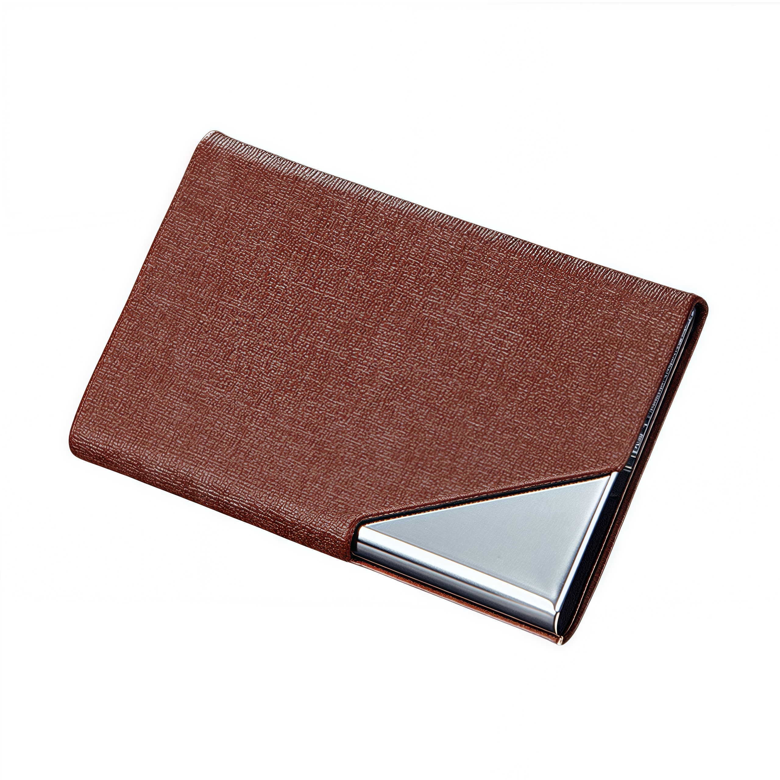 Stainless Steel Business Card Holder with Strong Magnetic Closure 11
