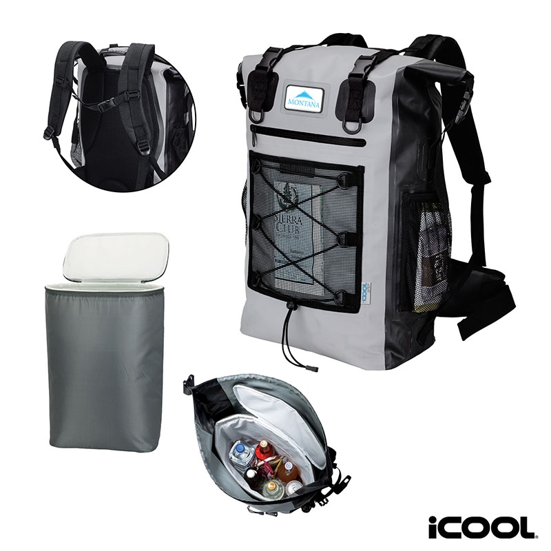 iCOOL® Xtreme Whitewater Waterproof Cooler Backpack