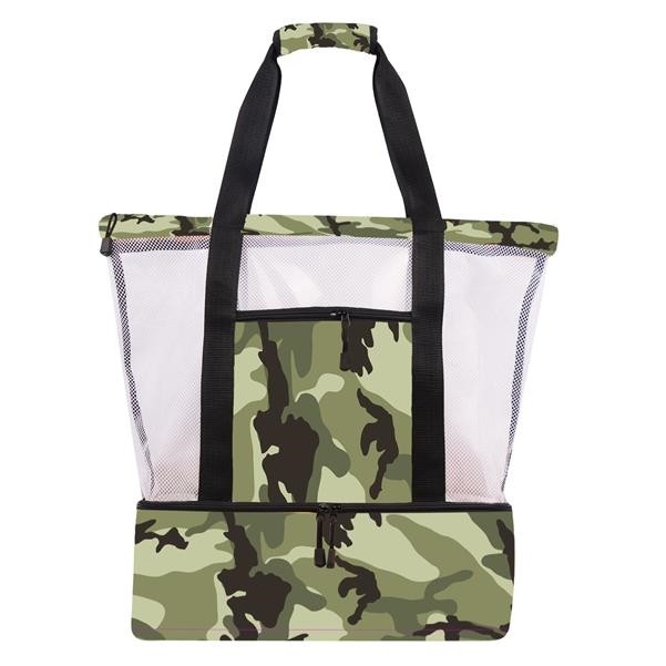 Detachable Insulation Mesh Beach Bag 3