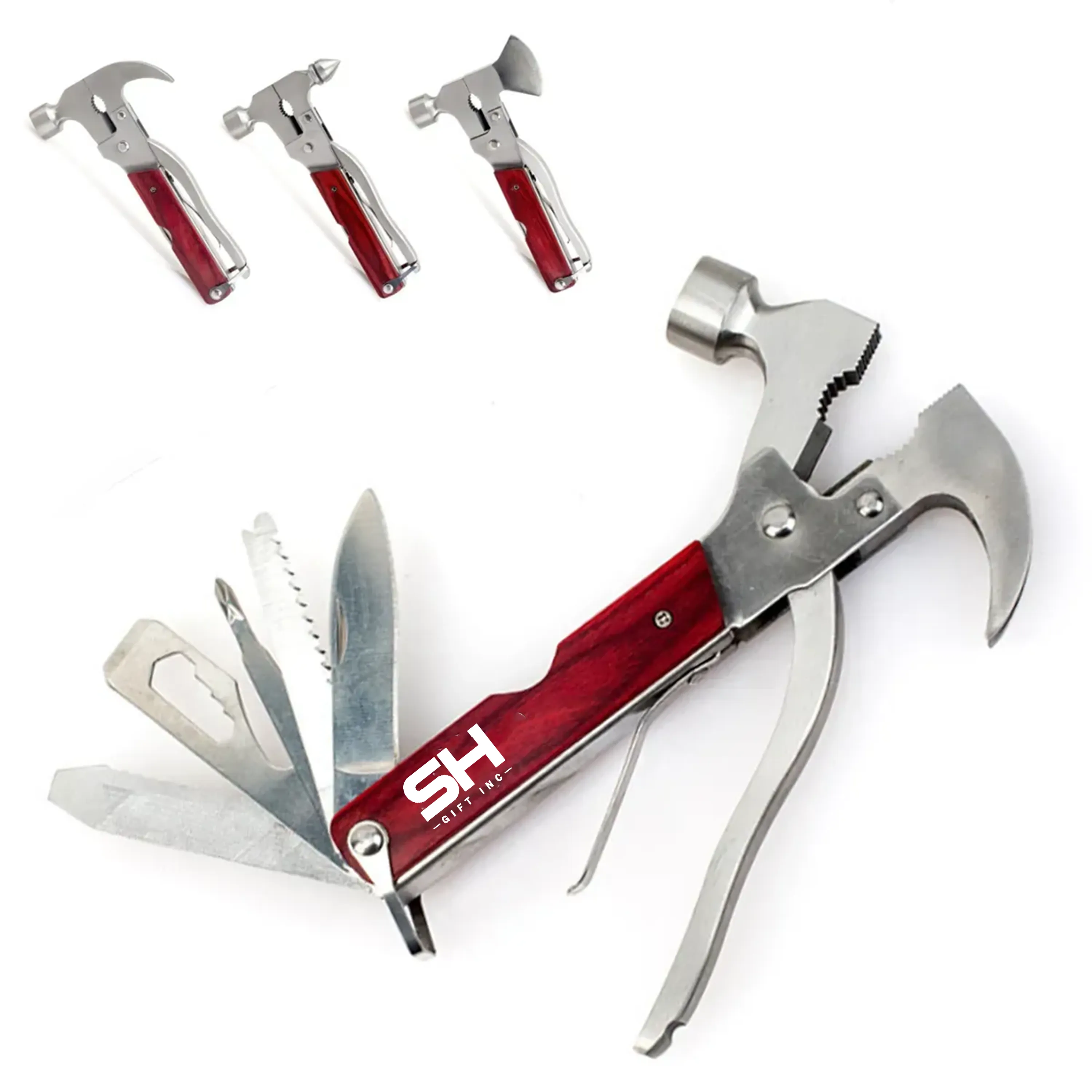 Multi-Functional Folding Claw Hammer Pilers Tool 3