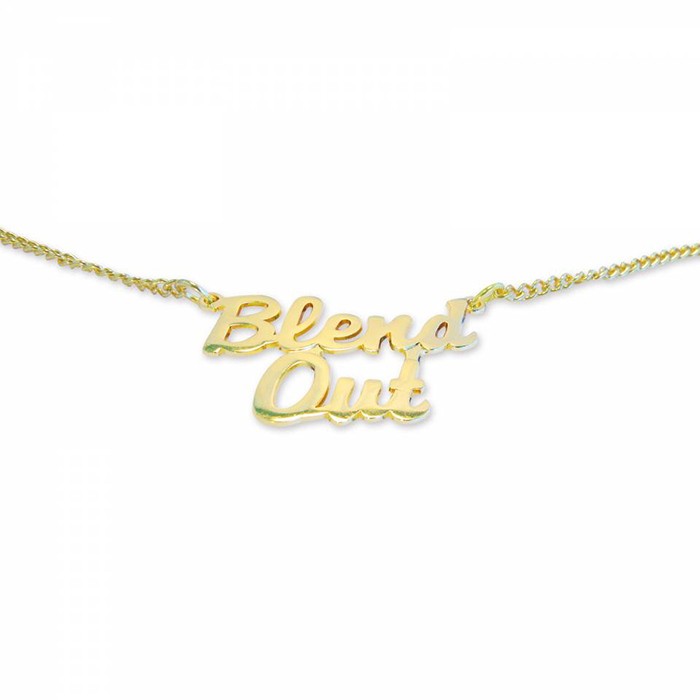 Slogan Charm Necklace 2