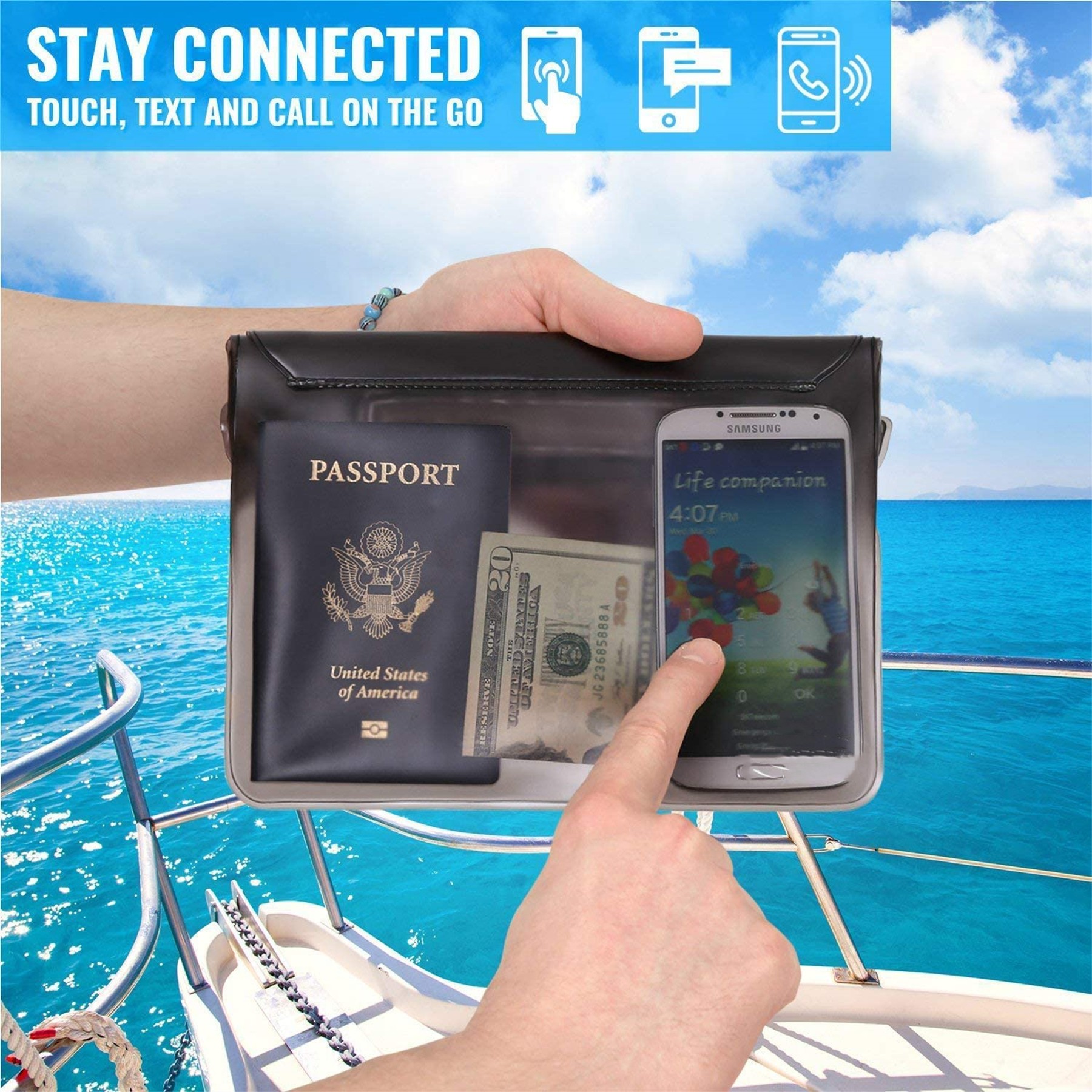 Waterproof Pouch With Waist Strap 4