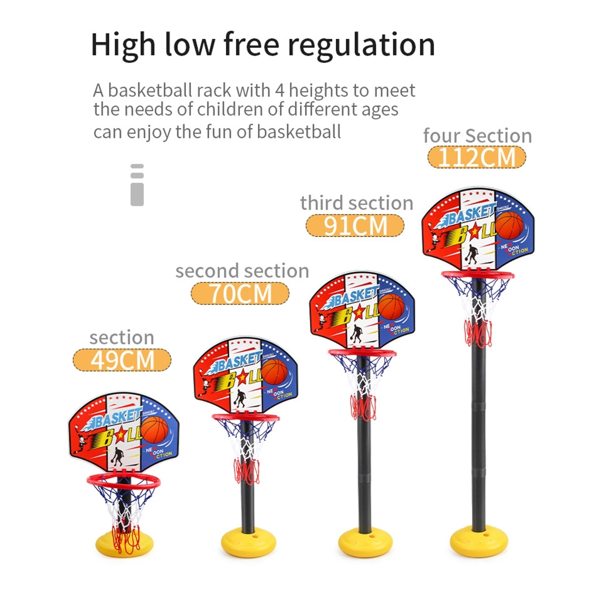 Toy Basketball Set For Kids 3