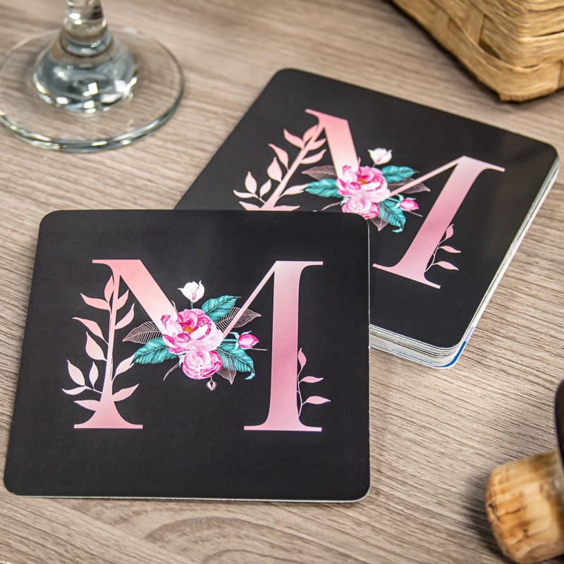 Paper Coasters - 4" Square 5