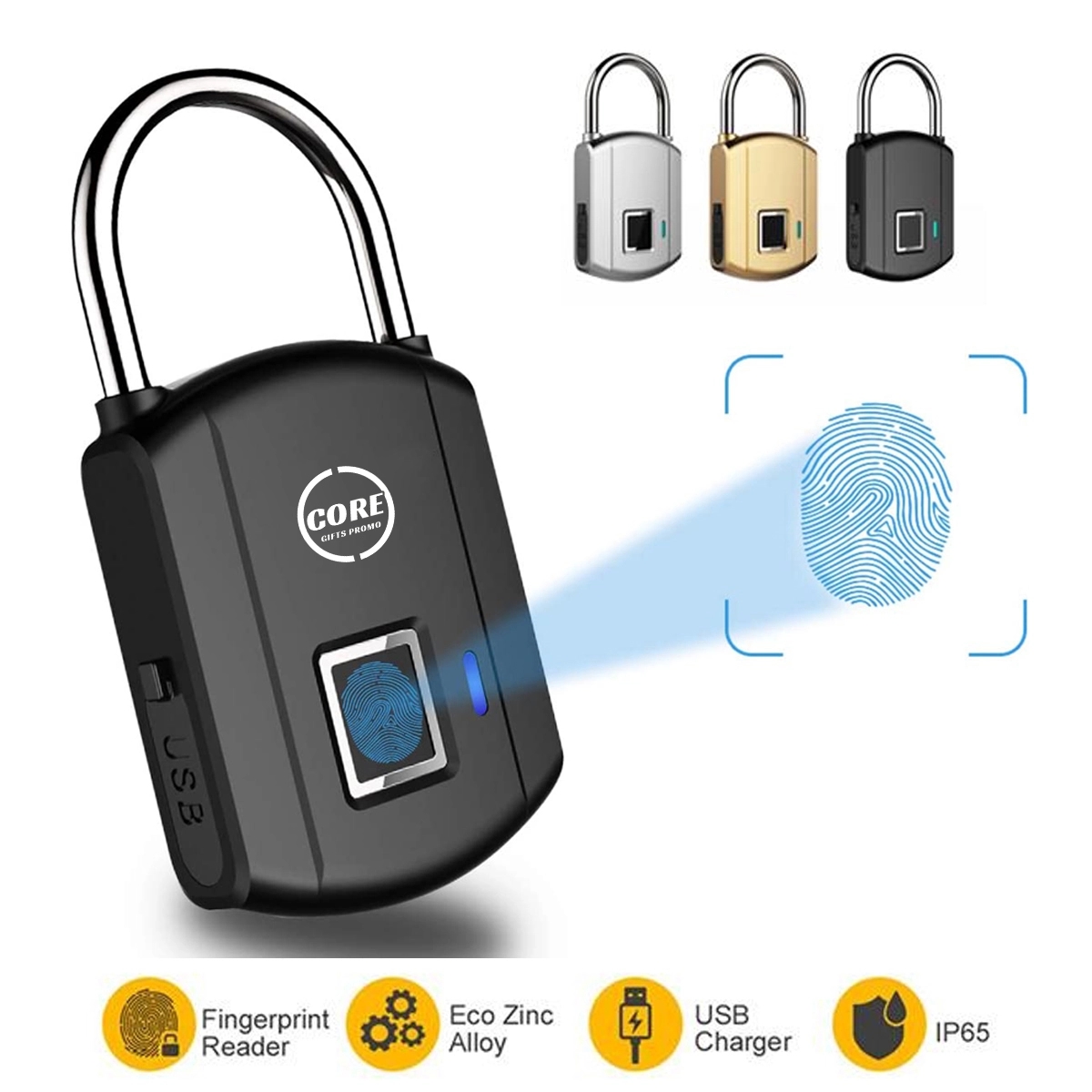 Smart Biometric Thumbprint Fingerprint Lock 1