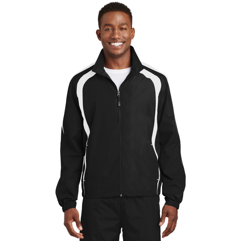 Sport-Tek Colorblock Raglan Jacket. 8