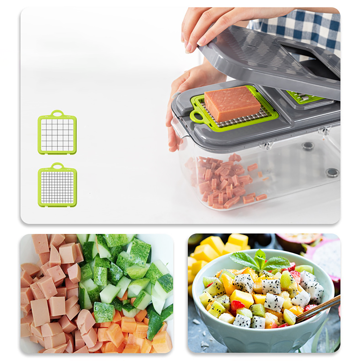 22-in-1 super Chop Pro Vegetable Chopper & Dicer Set 4
