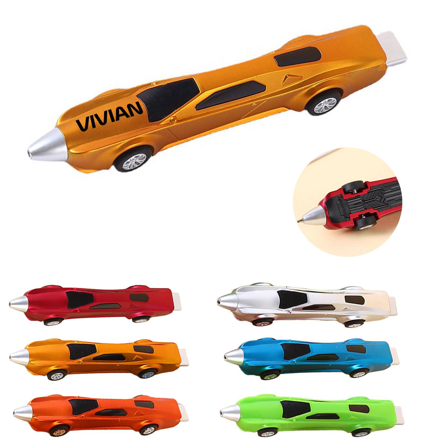 Plastic Car Shape Ballpoint Pen 2