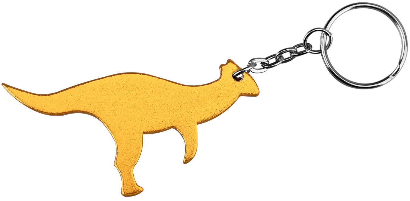 Dinosaur Shaped Aluminum Bottle Opener with Key Holder 3